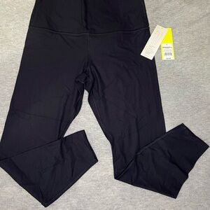 All In Motion Black High Waist Workout Leggings NWT Size L
